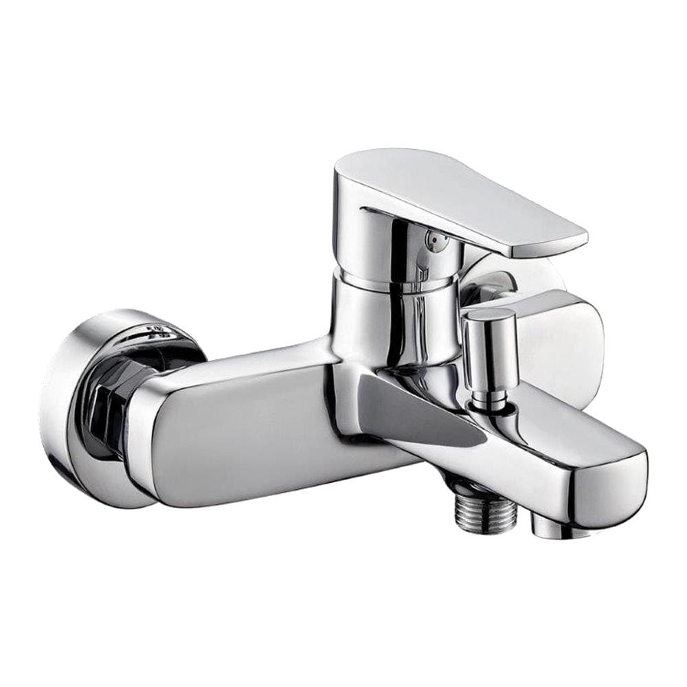 Miscelatore Rubinetto Esterno Vasca Asia In Ottone Cromato Con Set Doccia - Foto 1