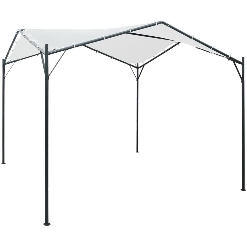 Gazebo da Giardino 3x3x2,6 m Bianco 180 g / m² - Foto 1