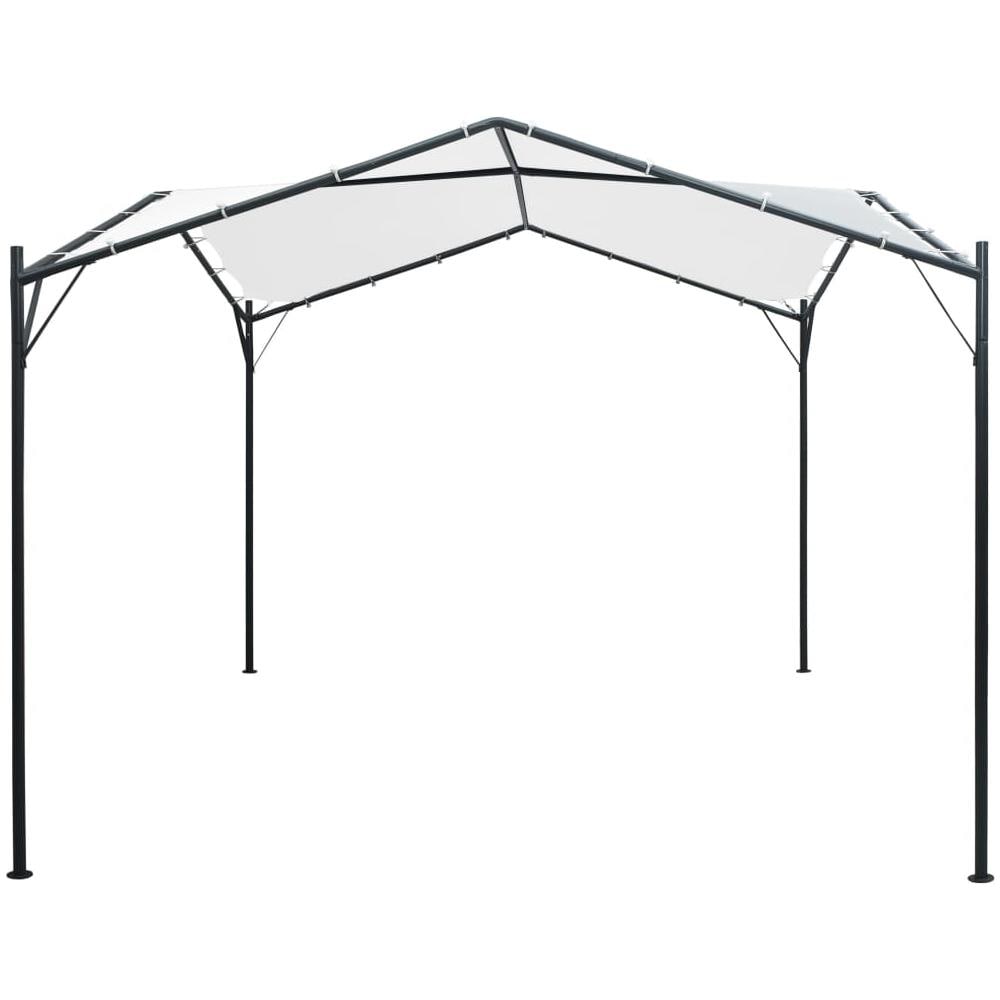 Gazebo da Giardino 3x3x2,6 m Bianco 180 g / m² - Foto 3