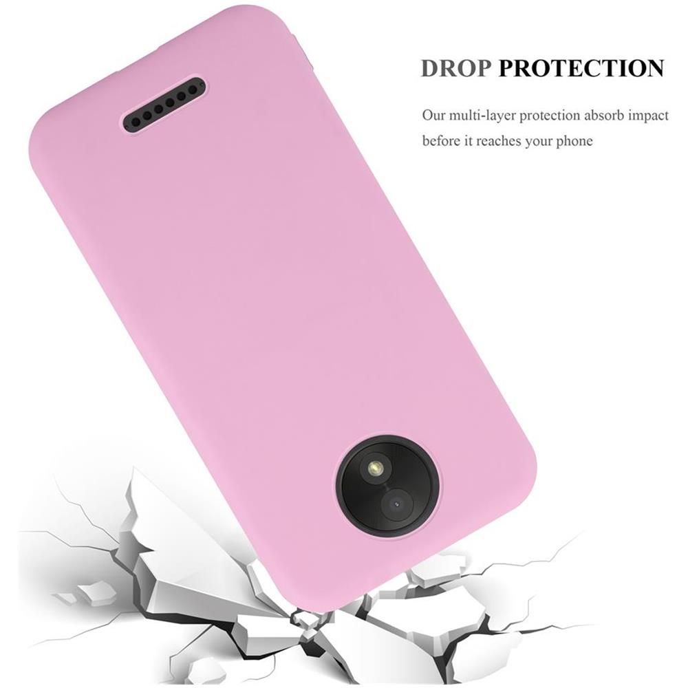 Custodia Compatibile Con Motorola Moto C Plus In Candy Rosa - Coperchio Protettivo In Silicone Tpu Flessibile - Foto 8