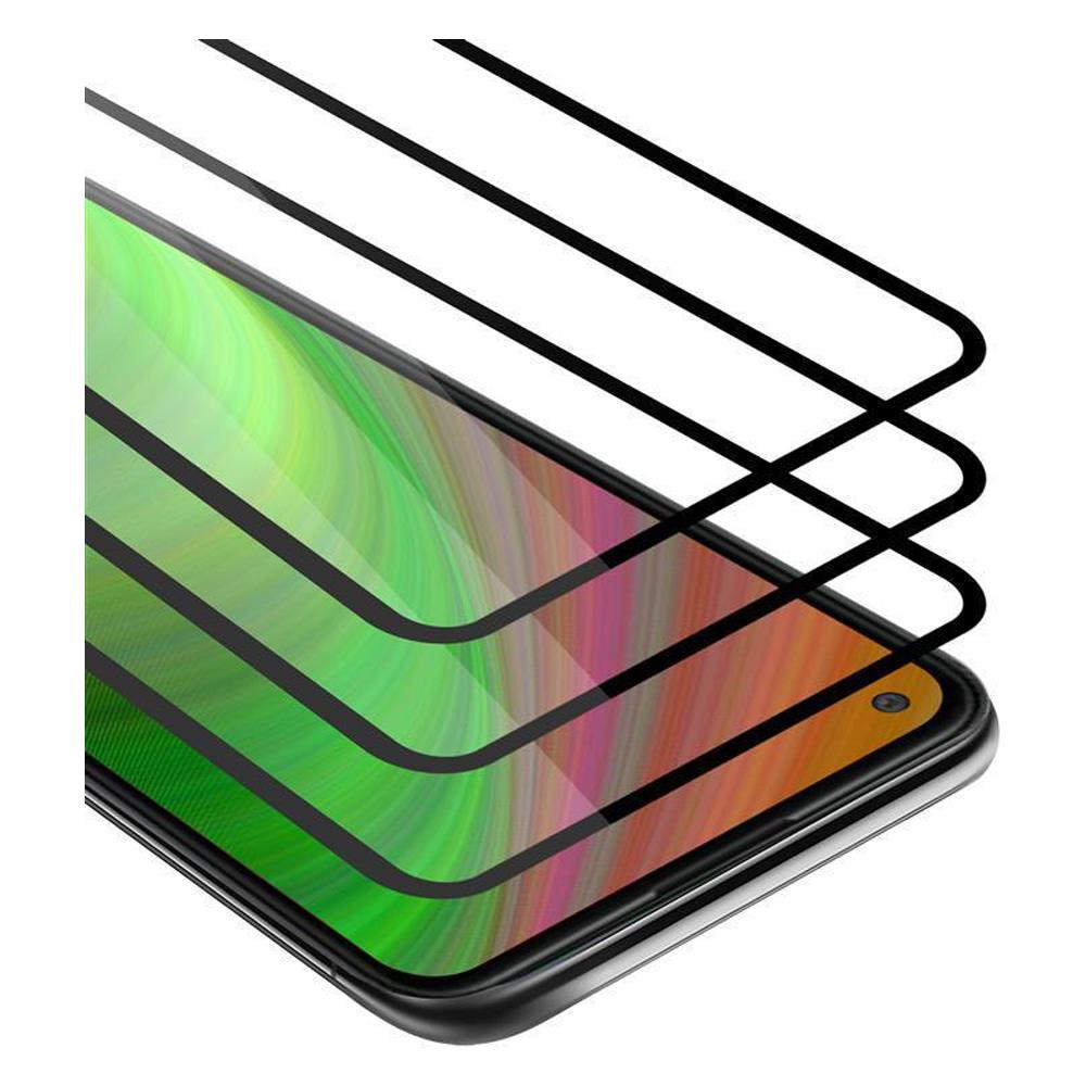 3x Pellicola Armatura A Schermo Intero Compatibile Con Oppo Find X2 Pro In Trasparente Con Nero - 3x Vetro Temperato (tempered) Di Protezione Del Display In Durezza 9h Con 3d Touch - Foto 1