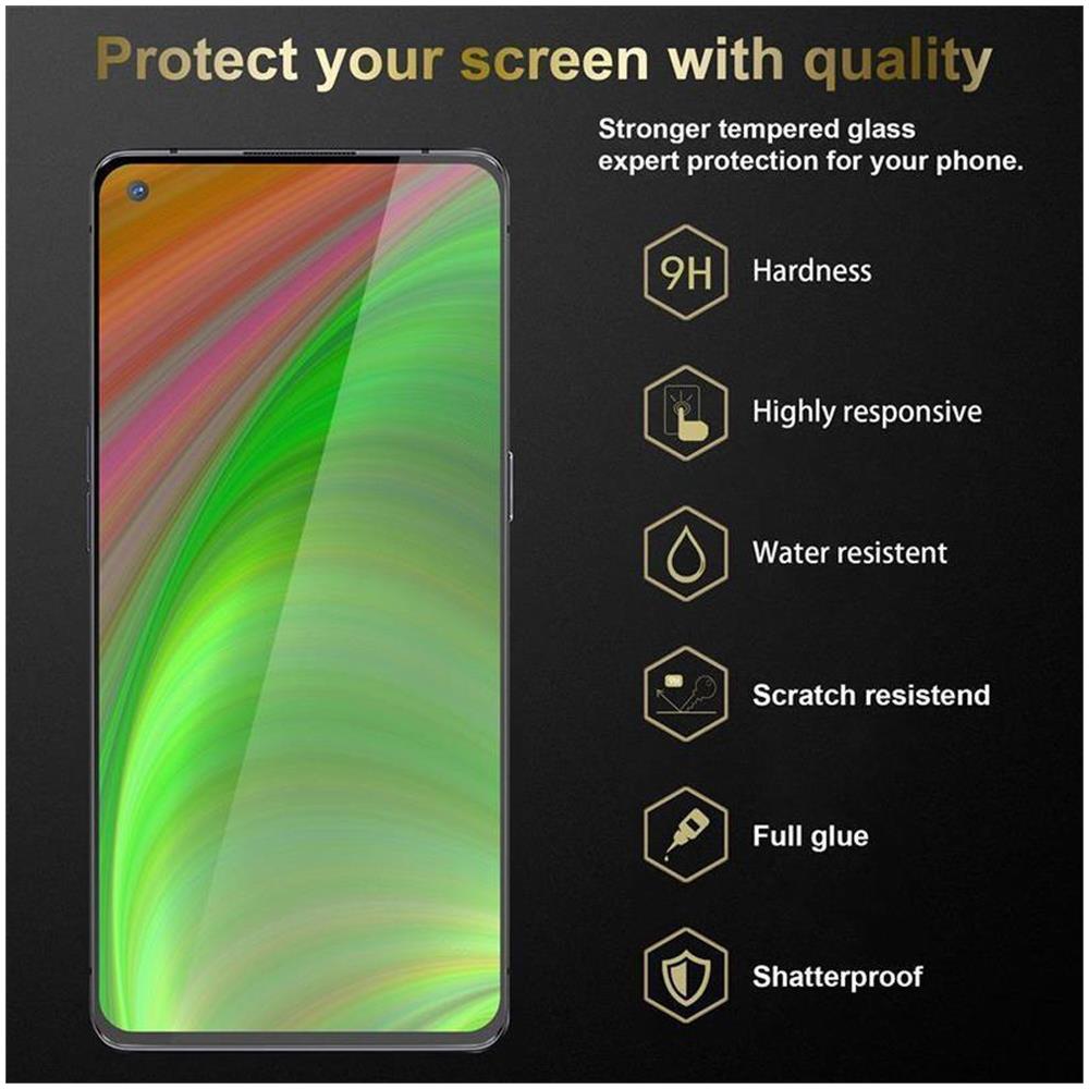 3x Pellicola Armatura A Schermo Intero Compatibile Con Oppo Find X2 Pro In Trasparente Con Nero - 3x Vetro Temperato (tempered) Di Protezione Del Display In Durezza 9h Con 3d Touch - Foto 2