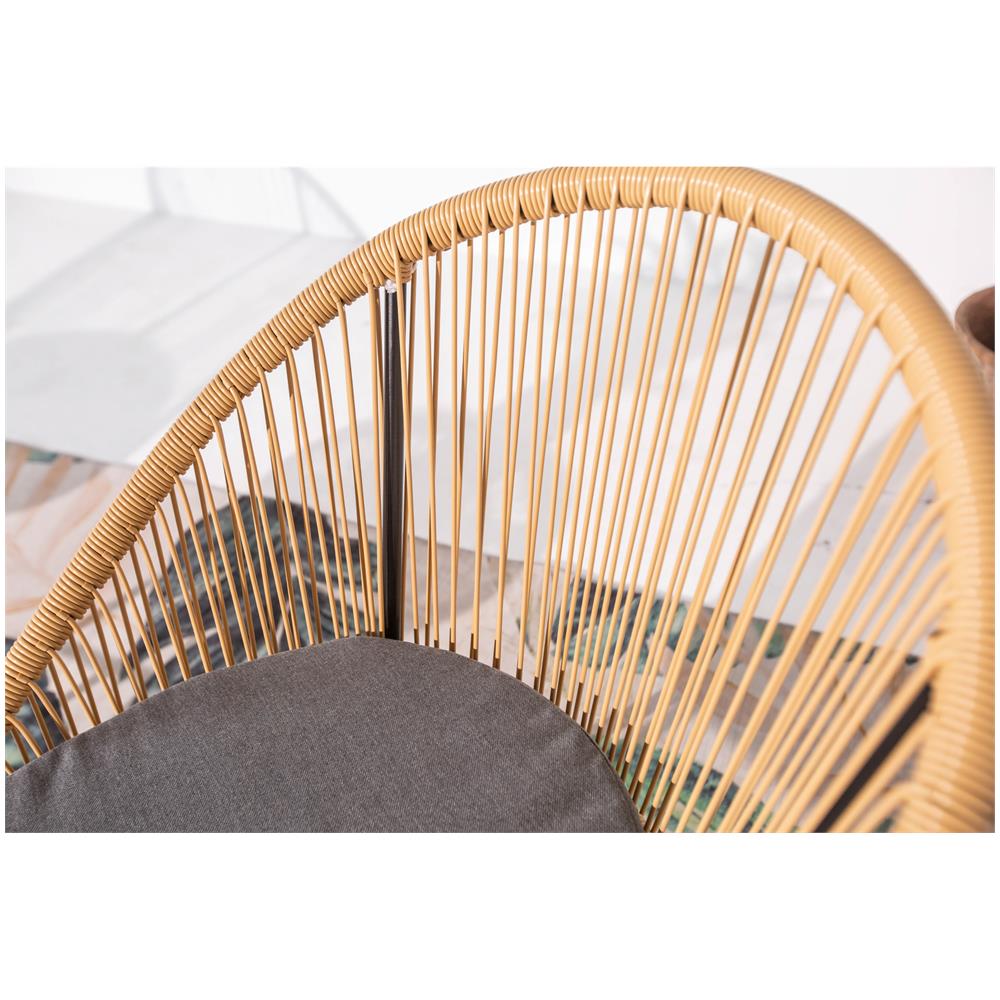 Ipanema Salotto Balcone Beige 2 Poltrone E 1 Tavolo - Foto 2