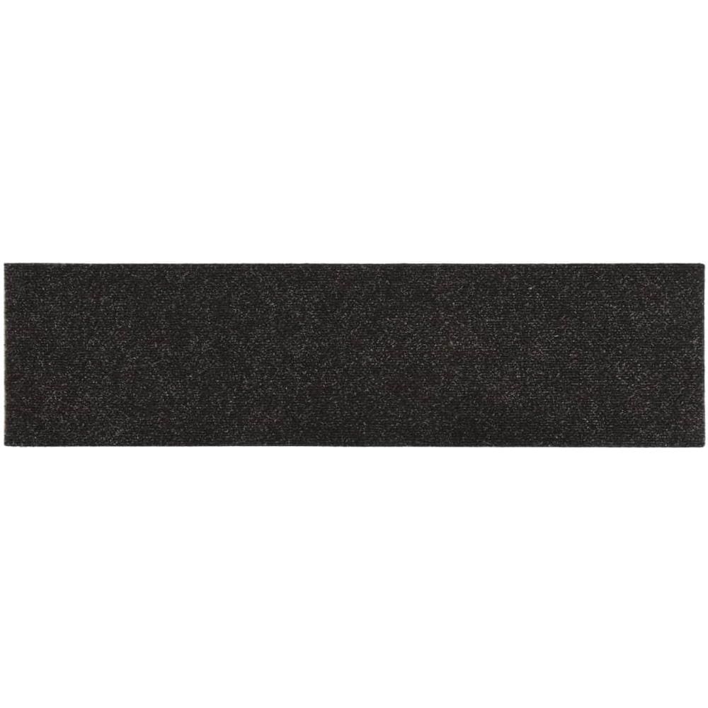 Tappeti Adesivi Rettangolari Per Scale 15 Pz 76x20 Cm Marroni - Foto 2