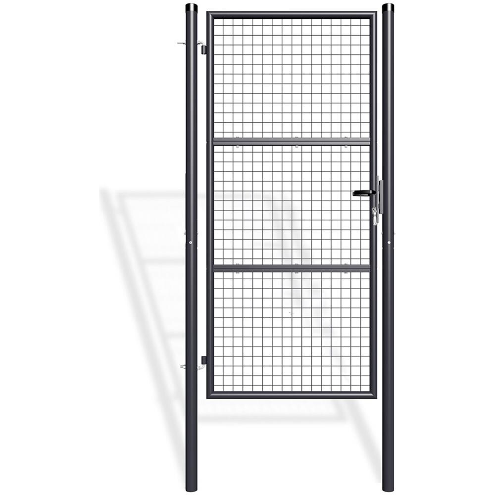 Cancello Per Recinzione In Rete Olga 100p200 Grigio - Foto 1