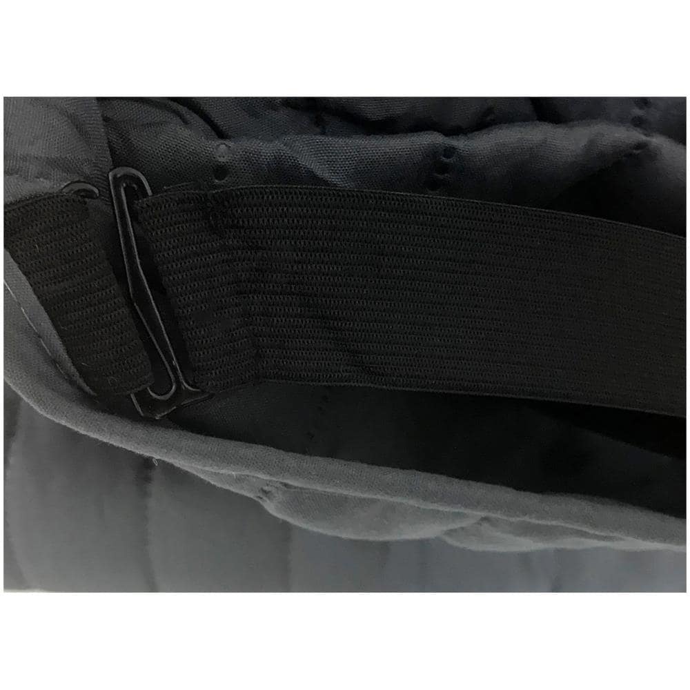 Copridivano Con Penisola Sof&agrave; Cover Trapuntato Antimacchia Double Face 290cm Grigio Scuro - Foto 2