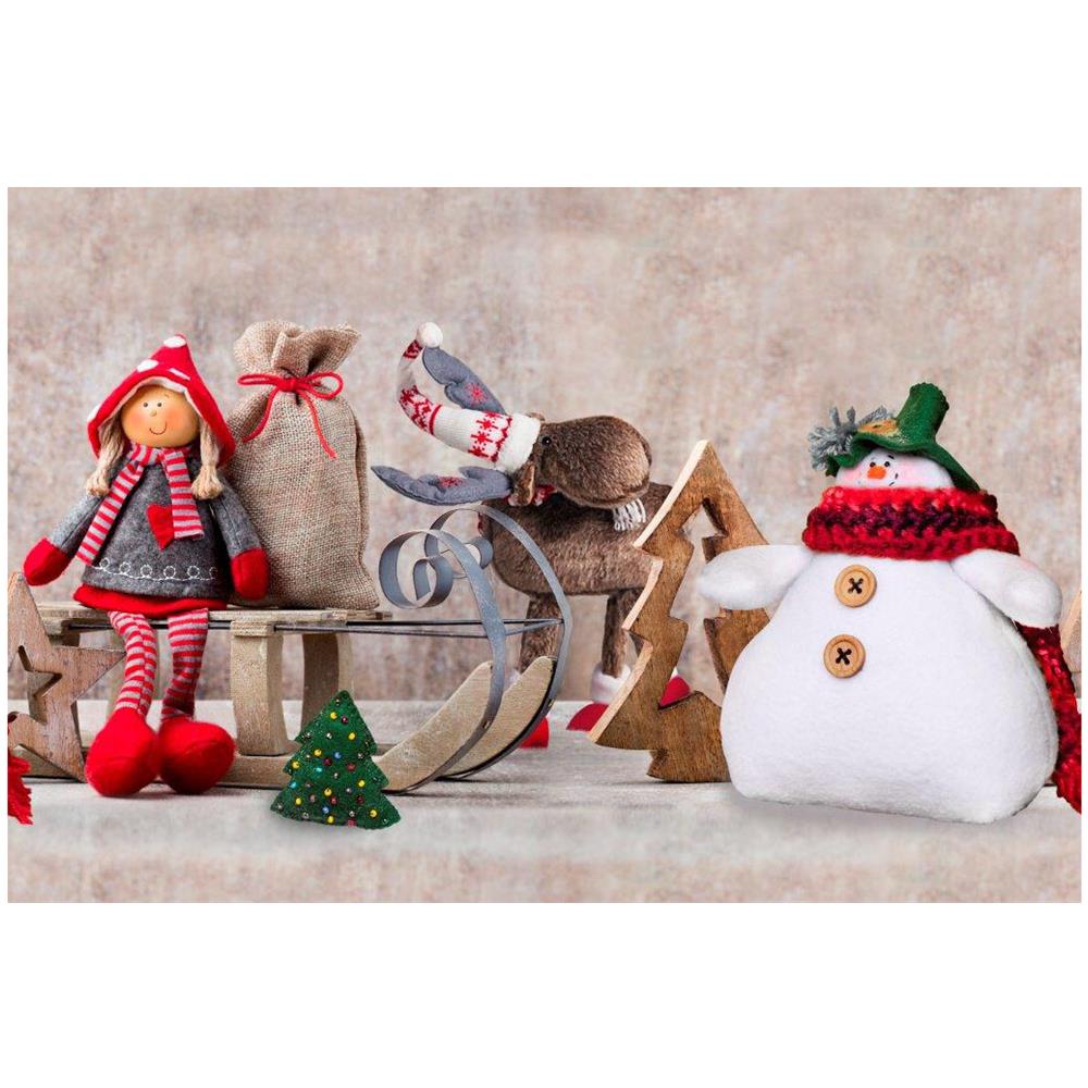 Tappeto Passatoia Cucina Antiscivolo Sottolavello Digitale Dis Natale Inverno 50x400 Bambolina Slitta - Foto 5