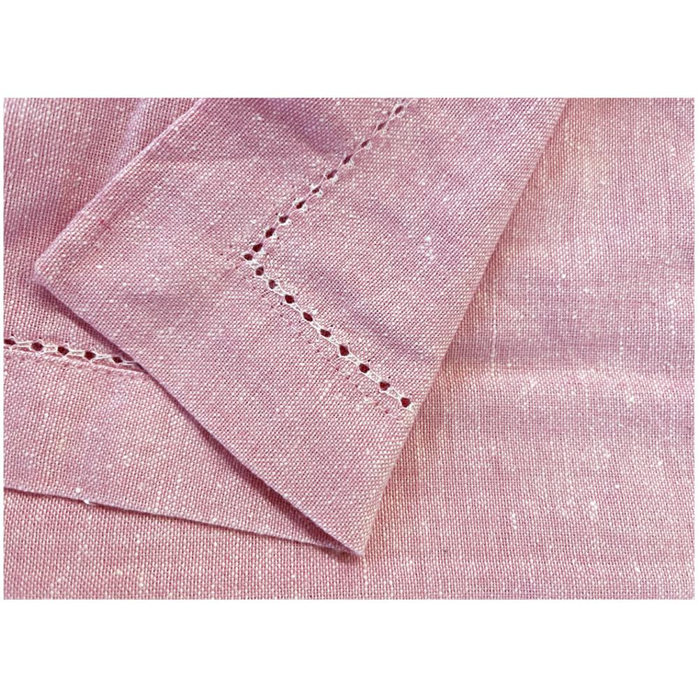 Tovaglia Cucina Soggiorno In Cotone Con Orlo A Giorno In Tinta Unita Vari Colori Ajour 85x85cm Polignac - Foto 4