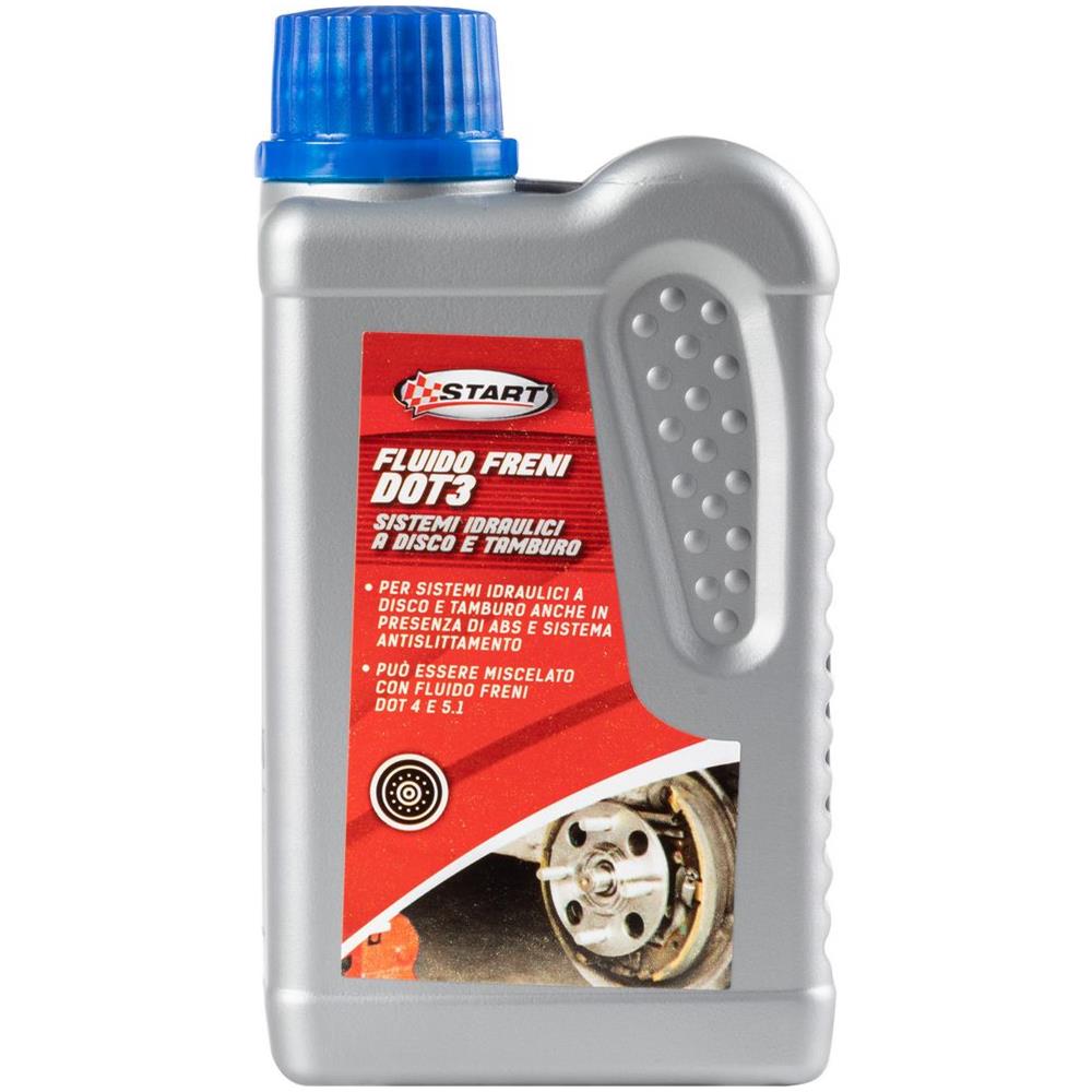 Fluido Per Freni Dot 3 Per Sistemi Idraulici A Disco E Tamburo Anche Con Abs, Antislittamento 250ml - Foto 1