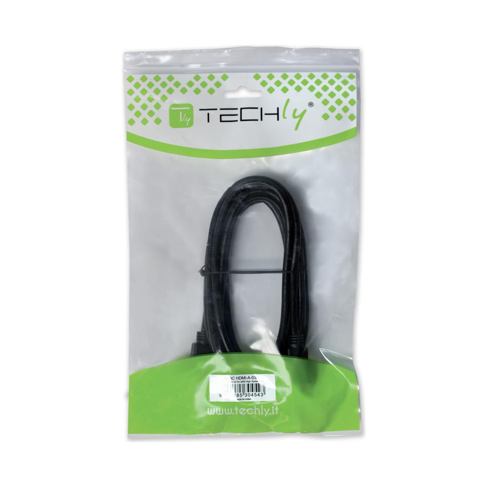 Cavo Prolunga Hdmi High Speed Con Ethernet 4k 30hz M / f 0,2 M - Foto 2