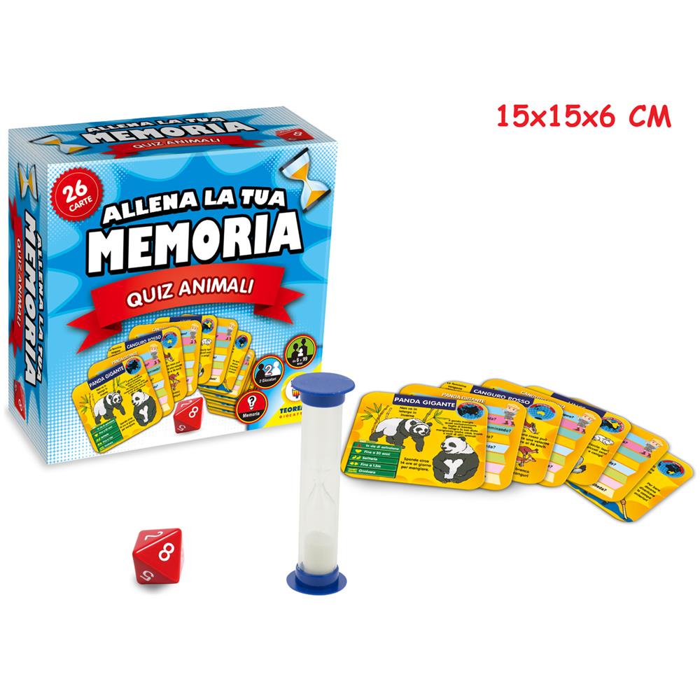 Gioco Sfida La Tua Memoria Animali - (66204) - Foto 1