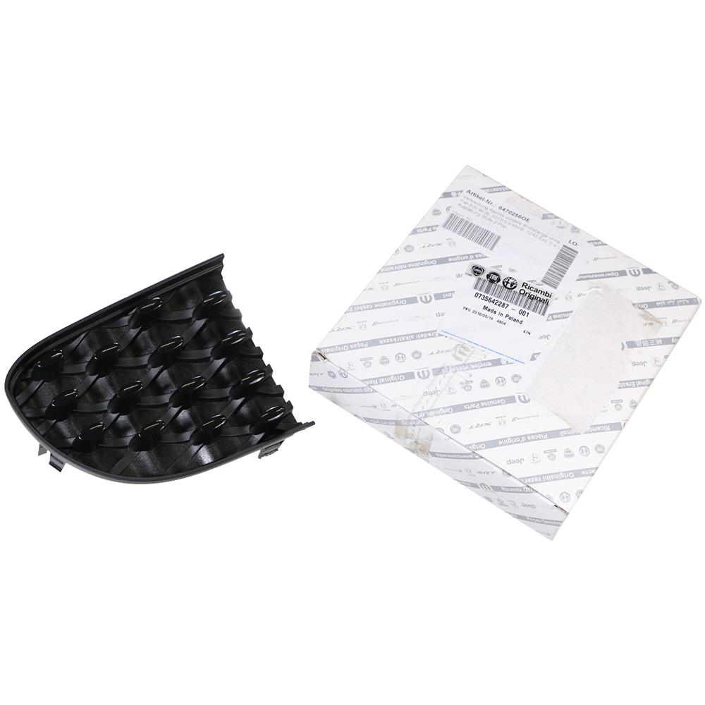 Pannello Originale Fiat Del Paraurti Anteriore Destro Senza Nebbia Fiat 500 Da Bj. 2015 0,9 65ps, 1242 Evo, 0.9 Turbi 85ps, 1.3 Jtd 95 Cv Stage Equipment 2 Pop Oe 735.642.287 - Foto 1