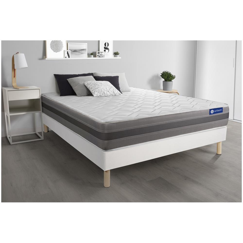 Kit Rete E Materasso Matrimoniale Actilatex Relax 140x220cm - Spessore : 24cm - Lattice E Memory Foam - Moderatamente Rigido - Foto 2