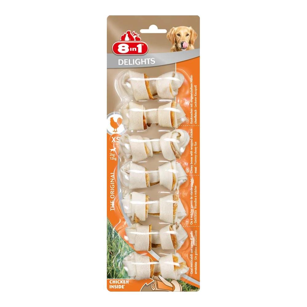 Snack per Cani Delights con Pollo 7 ossi XS - Foto 2