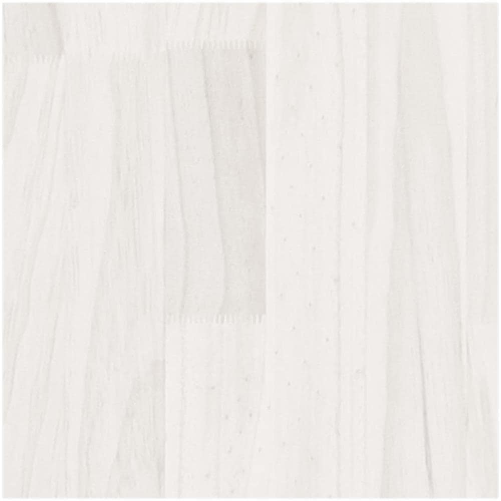 Credenza Bianca 60x36x84 Cm In Legno Massello Di Pino - Foto 3