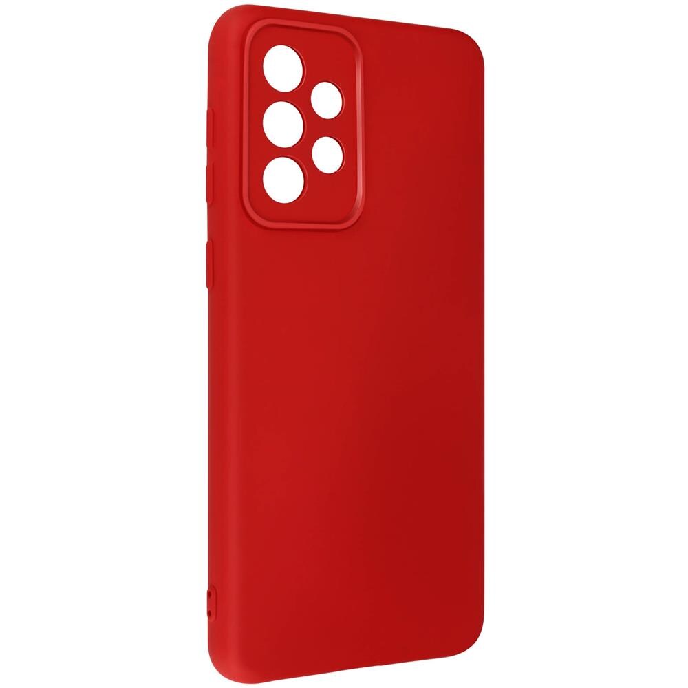 Cover Per Samsung Galaxy A33 5g In Silicone Semi-rigido Soft-touch Rossa - Foto 2