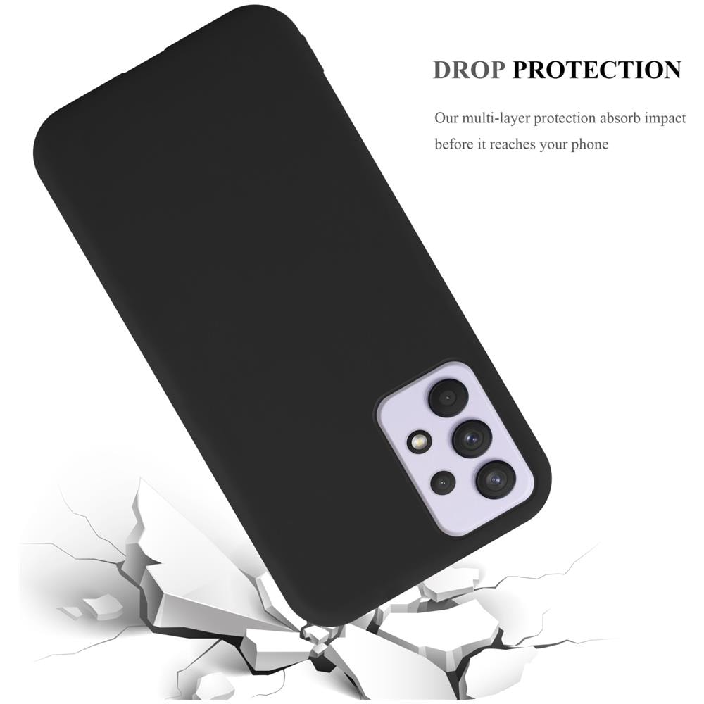 Custodia Compatibile Con Samsung Galaxy A33 5g In Candy Nero - Coperchio Protettivo In Silicone Tpu Flessibile - Foto 7