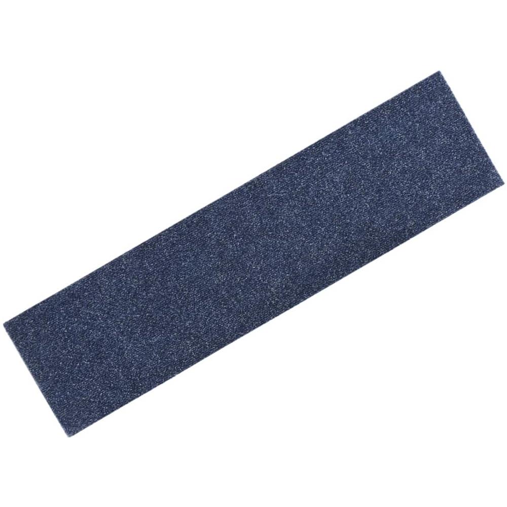 Tappeti Adesivi Rettangolari Per Scale 15 Pz 76x20cm Blu Grigio - Foto 1