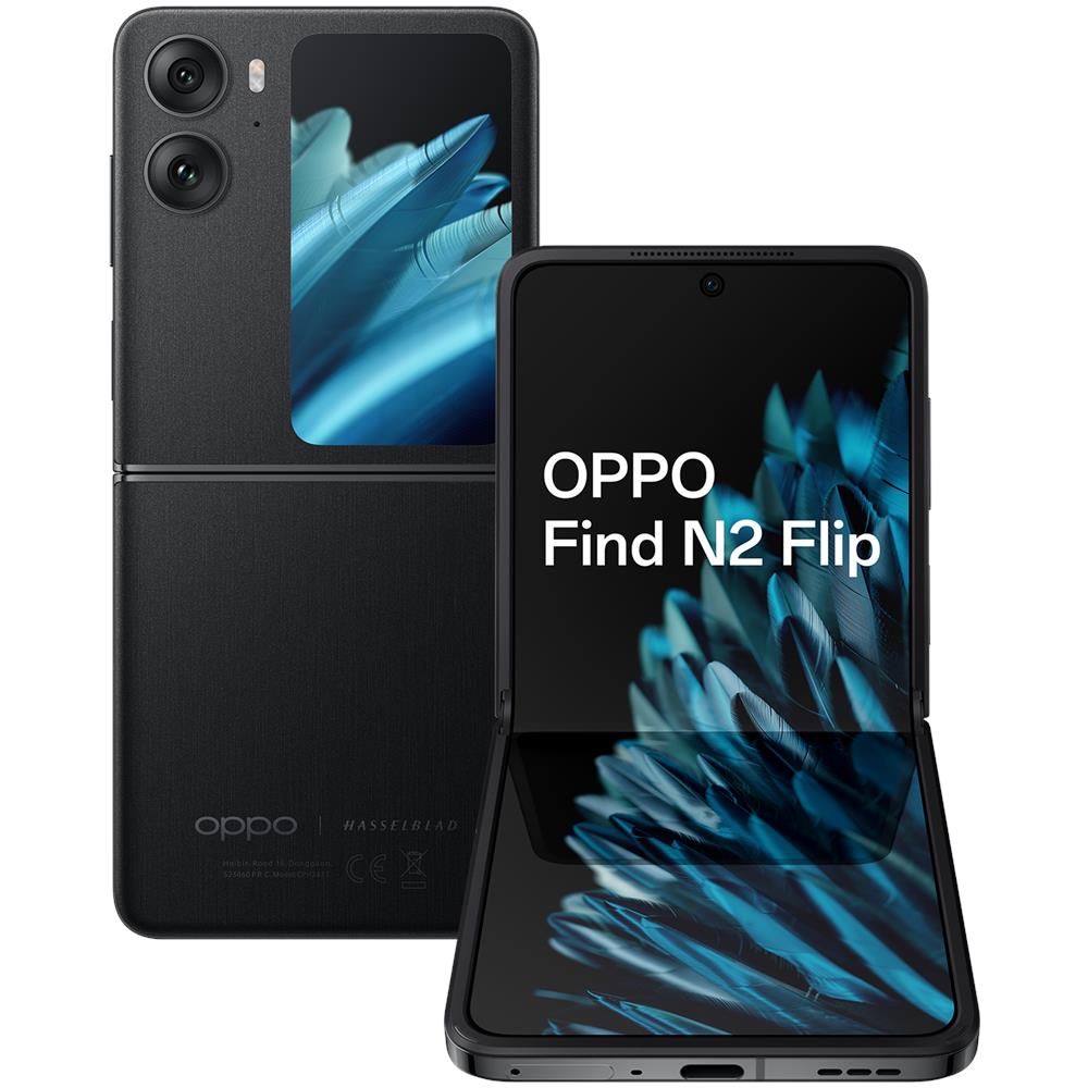 Find N2 Flip 5G 256 5G Dual Sim Display 6.8" AMOLED Slot Nano SD Fotocamera 50 Mpx Android 13 Nero - Foto 1