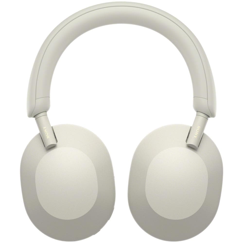 WH-1000XM5 Cuffie Wireless con Noise Cancelling - Batteria fino a 30 ore - Around-ear - Con Alexa e Google Assistant - Con microfono integrato per telefonate - Argento - Foto 2