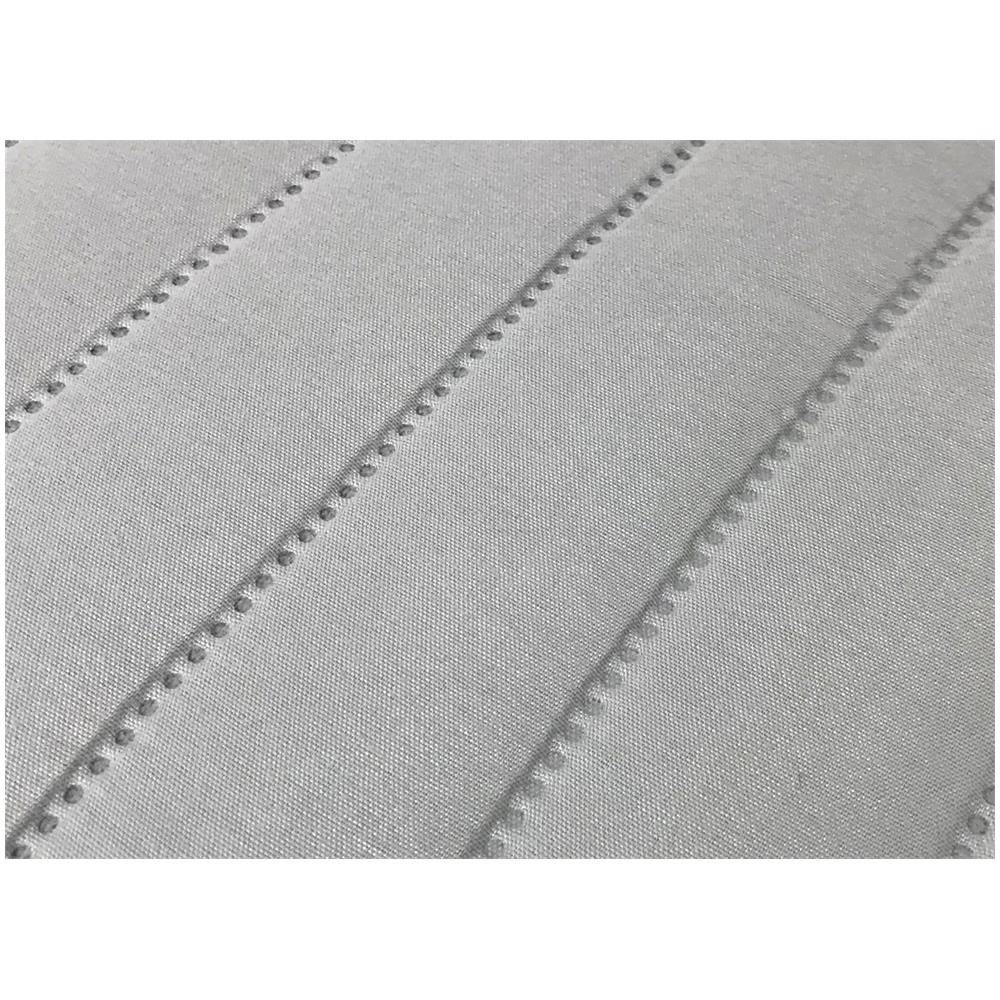 Copridivano Con Penisola Sof&agrave; Cover Trapuntato Antimacchia Double Face 290cm Grigio Chiaro - Foto 2