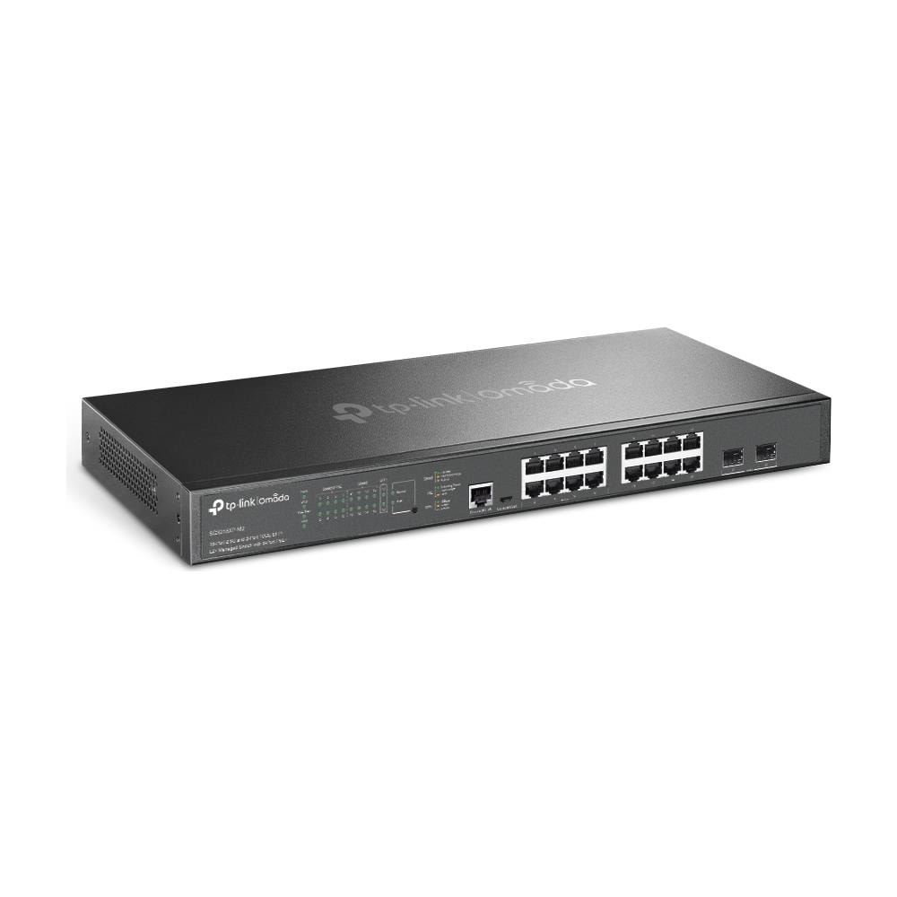 Omada SG3218XP-M2 switch di rete Gestito L2+ 2.5G Ethernet (100/1000/2500) Supporto Power over Ethernet (PoE) 1U Nero - Foto 2