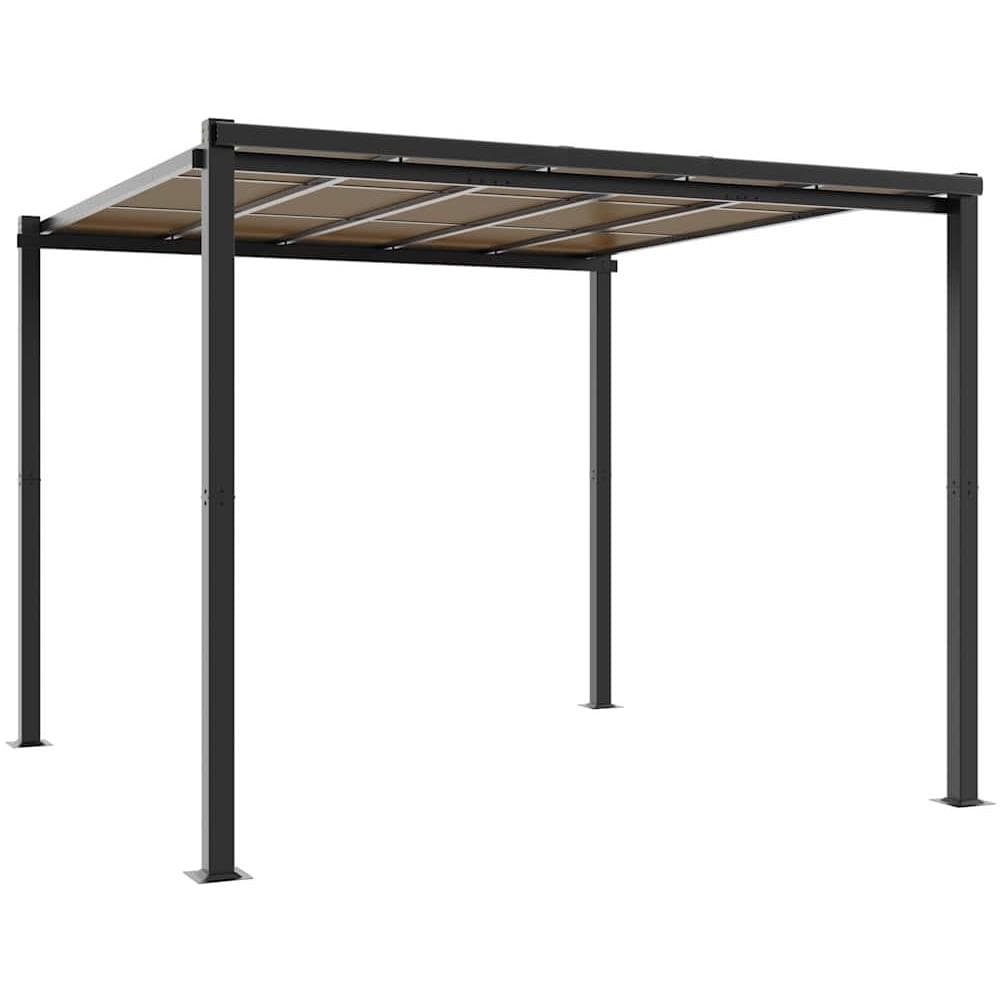 Gazebo da Giardino Antracite 3x3 m in Alluminio - Foto 1