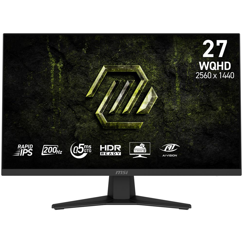 Monitor MAG 274QF E20 27" 2560 x 1440 Pixel Wide Quad HD LCD 0.5 Ms Nero - Foto 1