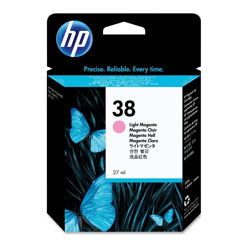 C9419a Cartuccia Ink Originale 38 Magenta Chiara Photosmart Pro B8850 Capacità 440 Pagine - Foto 1