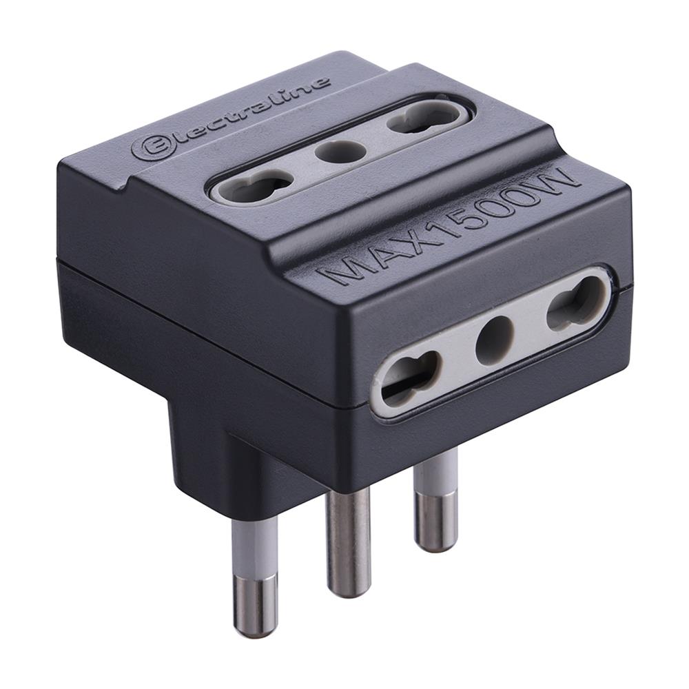Adattatore Triplo Grigio 16a - Foto 4