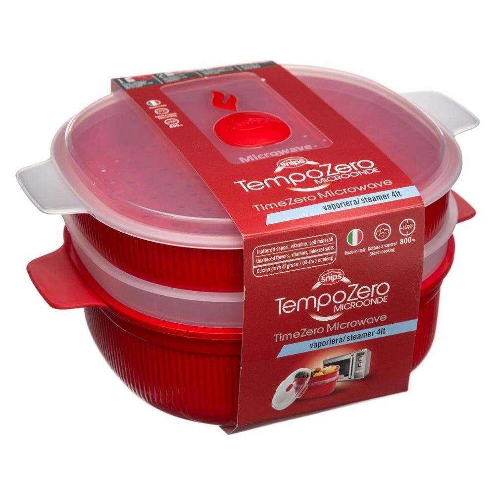 Contenitore Per La Cottura A Vapore Nel Forno A Microonde, Due Livelli - 4 L, - Foto 7