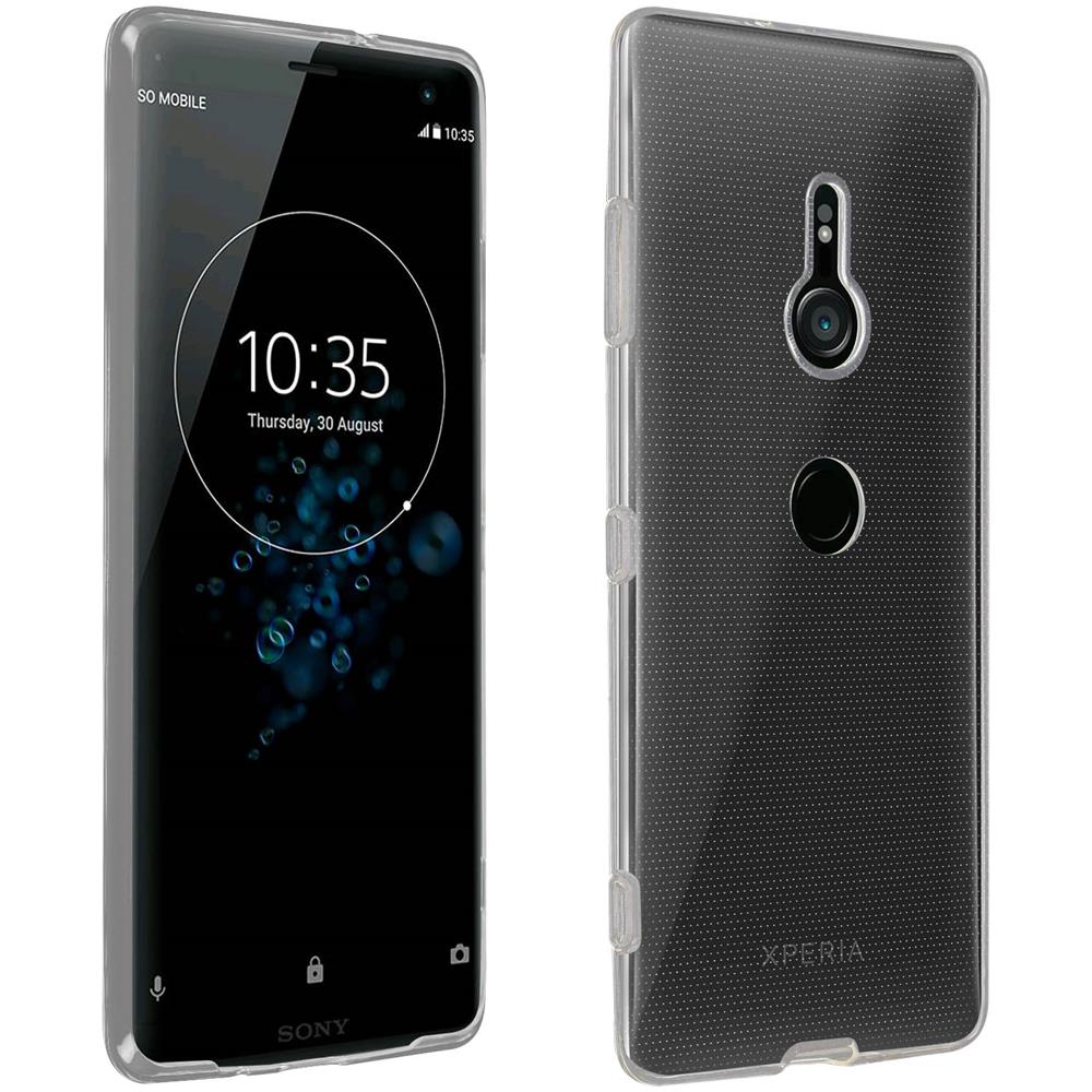 Cover Posteriore + Pellicola Vetro Temperato Trasparente Xperia Xz3 - Foto 1