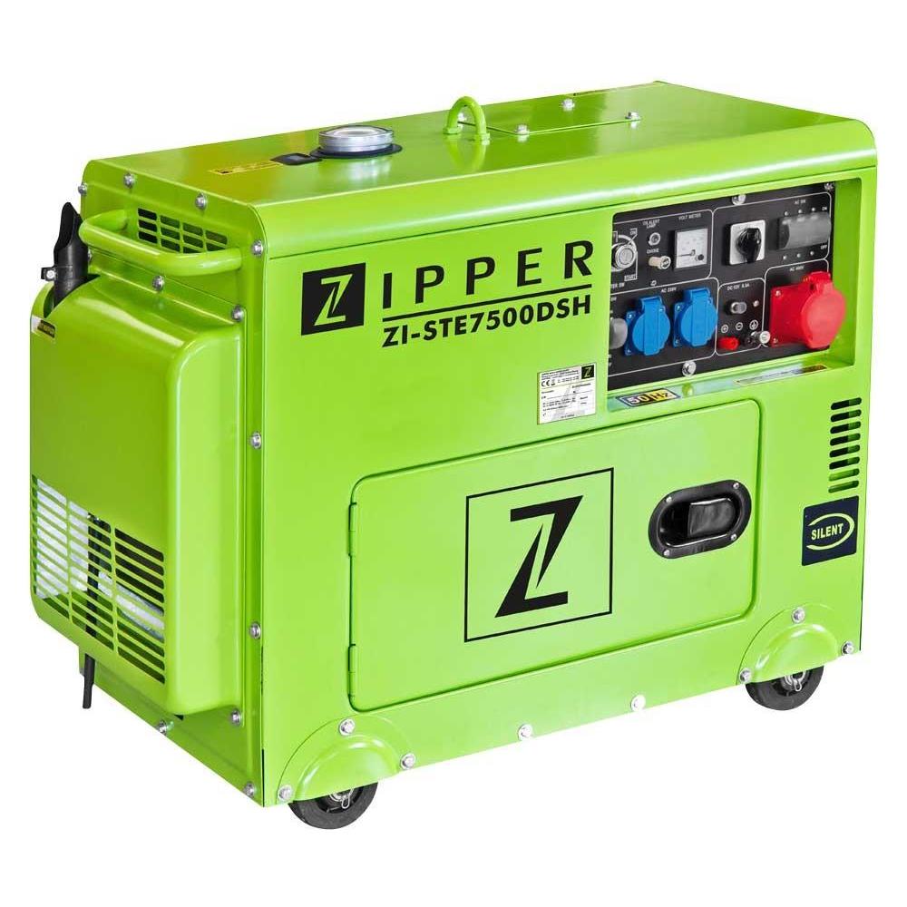 Generatore Di Corrente Diesel 5000w 418cc Zi-ste7500dsh - Foto 2