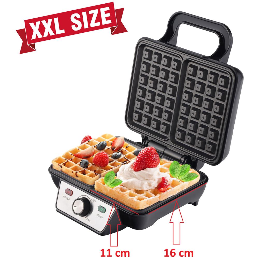 Waffle Maker Cr 3046 1600 W, Numero Di Pasticcini 2, Belgio, Nero / acciaio Inossidabile - Foto 22