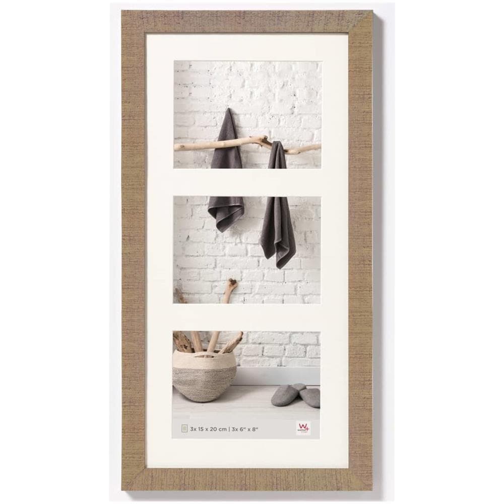 Cornice per Foto Home 3x15x20 cm Marrone - Foto 1
