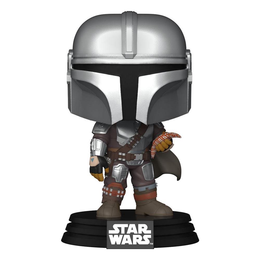 Star Wars The Book Of Boba Fett Pop! Tv Vinyl Figure Mando W / pouch 9 Cm - Foto 1