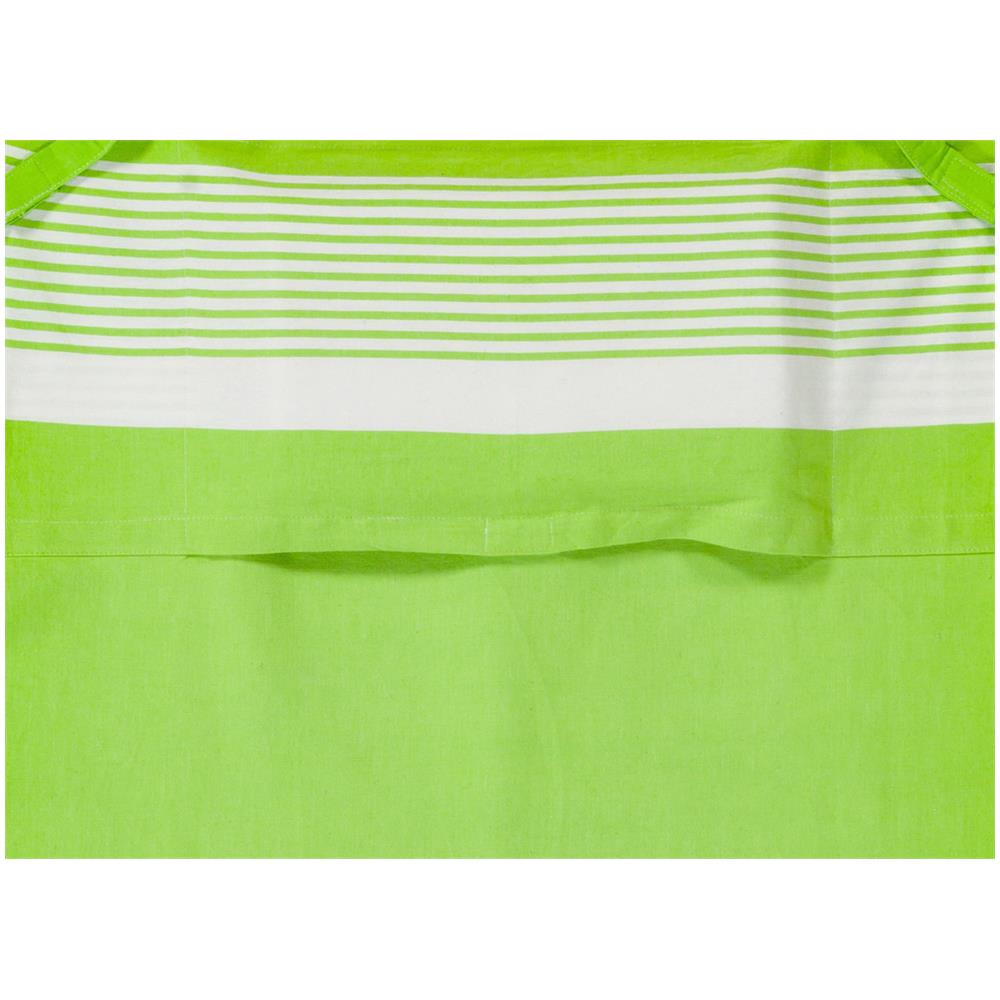 Telo Mare Lettino Spiaggia Piscina Con Cuscino E Tasche Palau Verde Acido - Foto 2