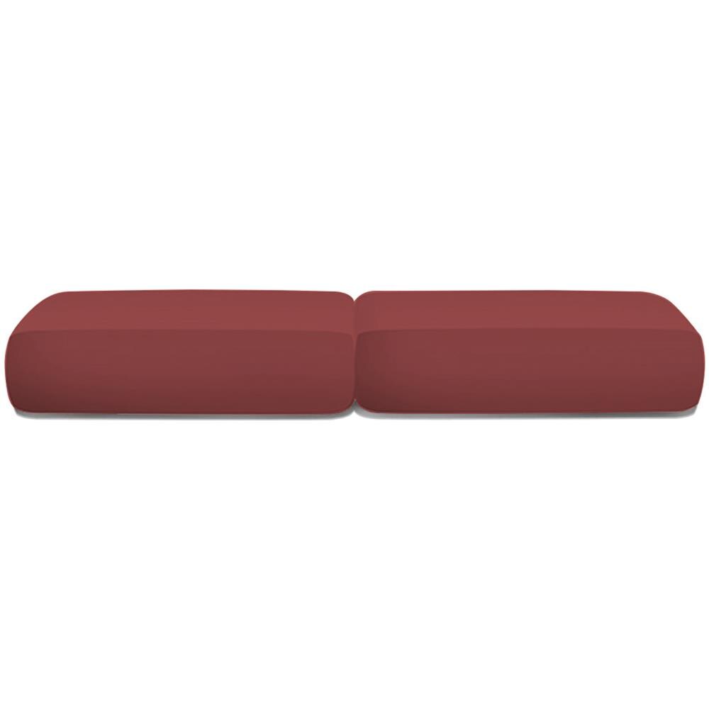 Copriseduta Per Divano Elasticizzato Antimacchia Genius In Tinta Unita Coppia Maxi Bordeaux 1003 - Foto 1