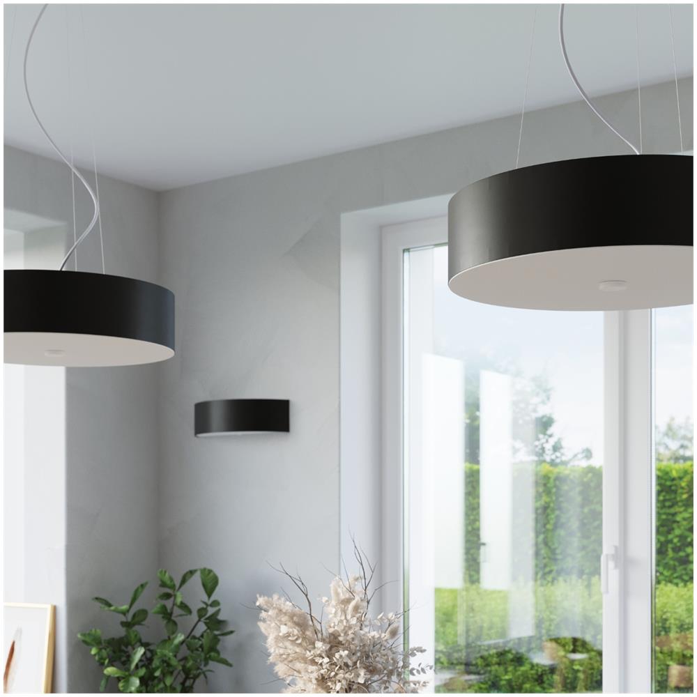 Lampada A Soffitto Skala 90 Nero Sl. 0816 - Minimalista Lampade Da Soffitto Nero 20x90x90 Cm - Foto 1