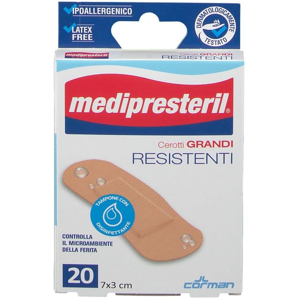 Cerotto Grande Medipresteril Resistente 7X3CM 20 Pezzi - Foto 1