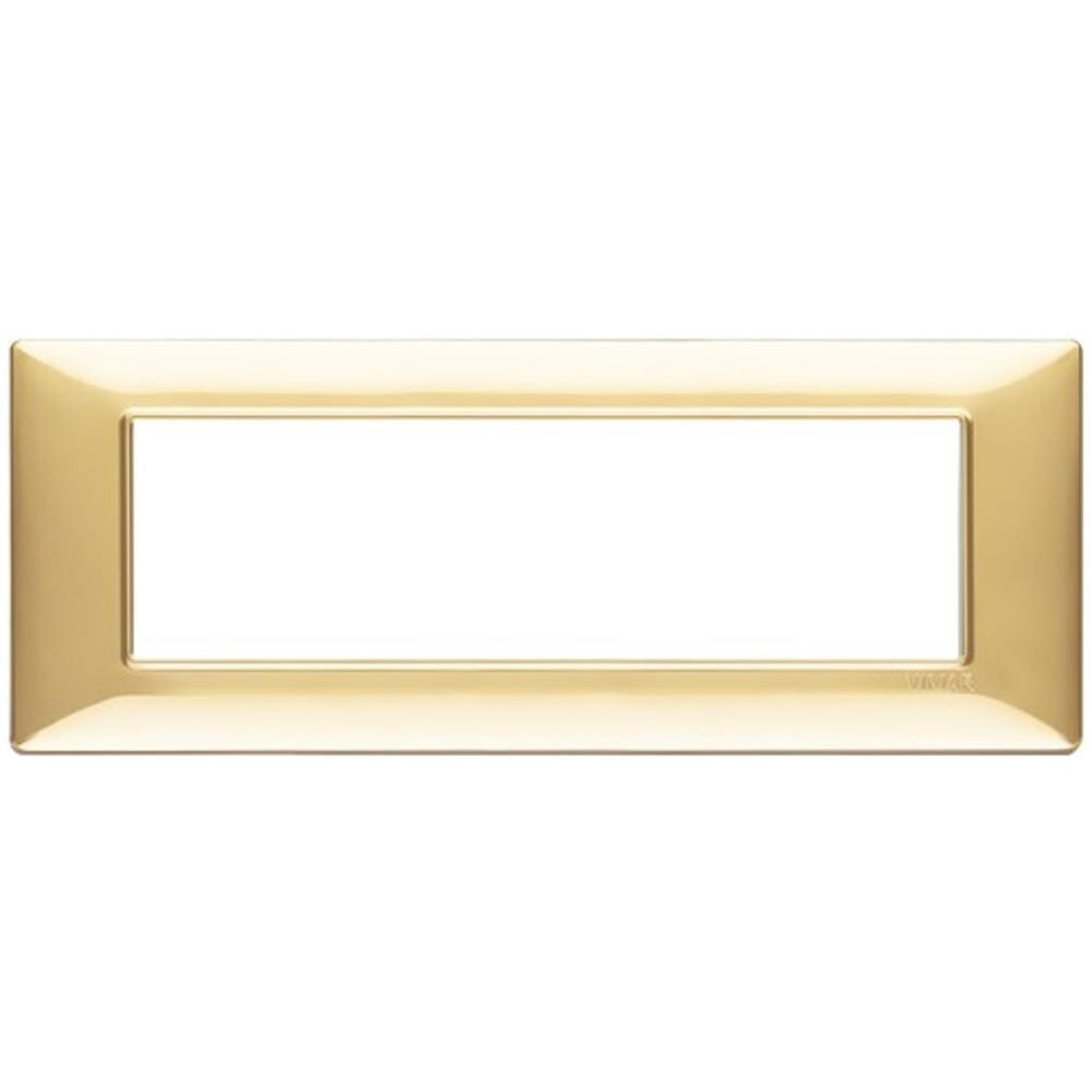 Placca 7 Moduli Oro Lucido Plana - Foto 3