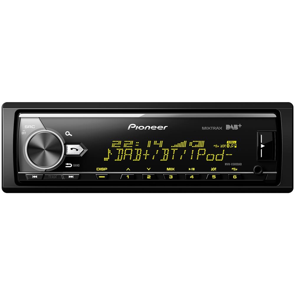 Sintolettore CD MVH-X580DAB Potenza 4x50W Supporto AAC / FLAC / MP3 / WAV / WMA Nero - Foto 2