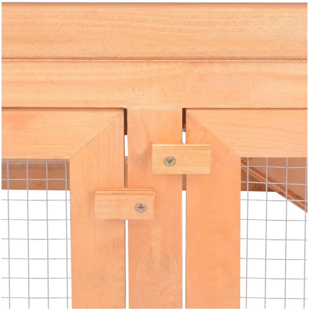 Gabbia Per Conigli Da Esterno In Legno - Foto 7