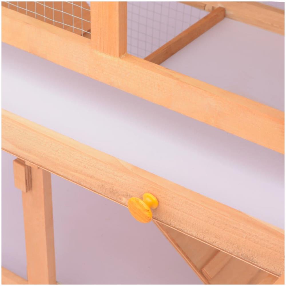 Gabbia Per Conigli Da Esterno In Legno - Foto 2