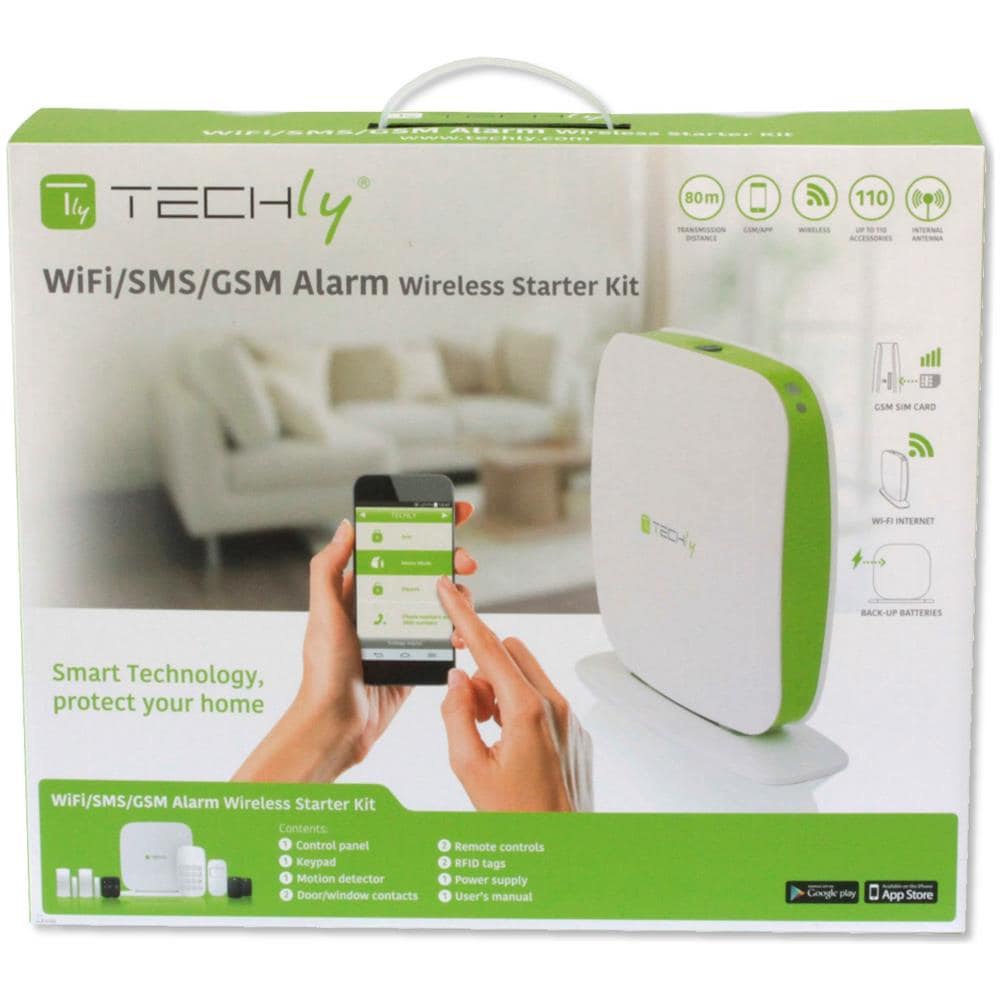 I-ALARM-KIT002 - Sistema di allarme Wi-Fi / SMS / GMS wireless TLY ALARM2 - Foto 2