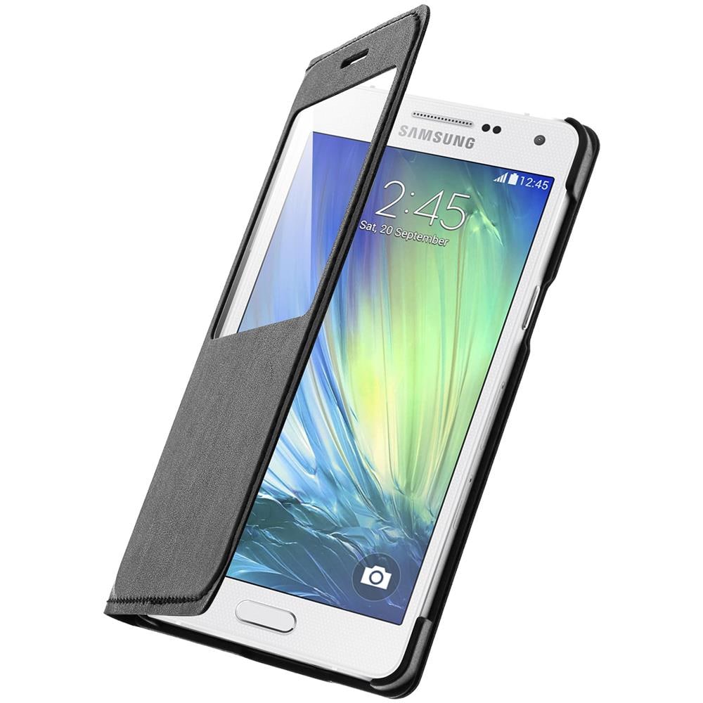 Custodia Con Finestra S-view Per Samsung Galaxy A5 - Nera - Foto 1