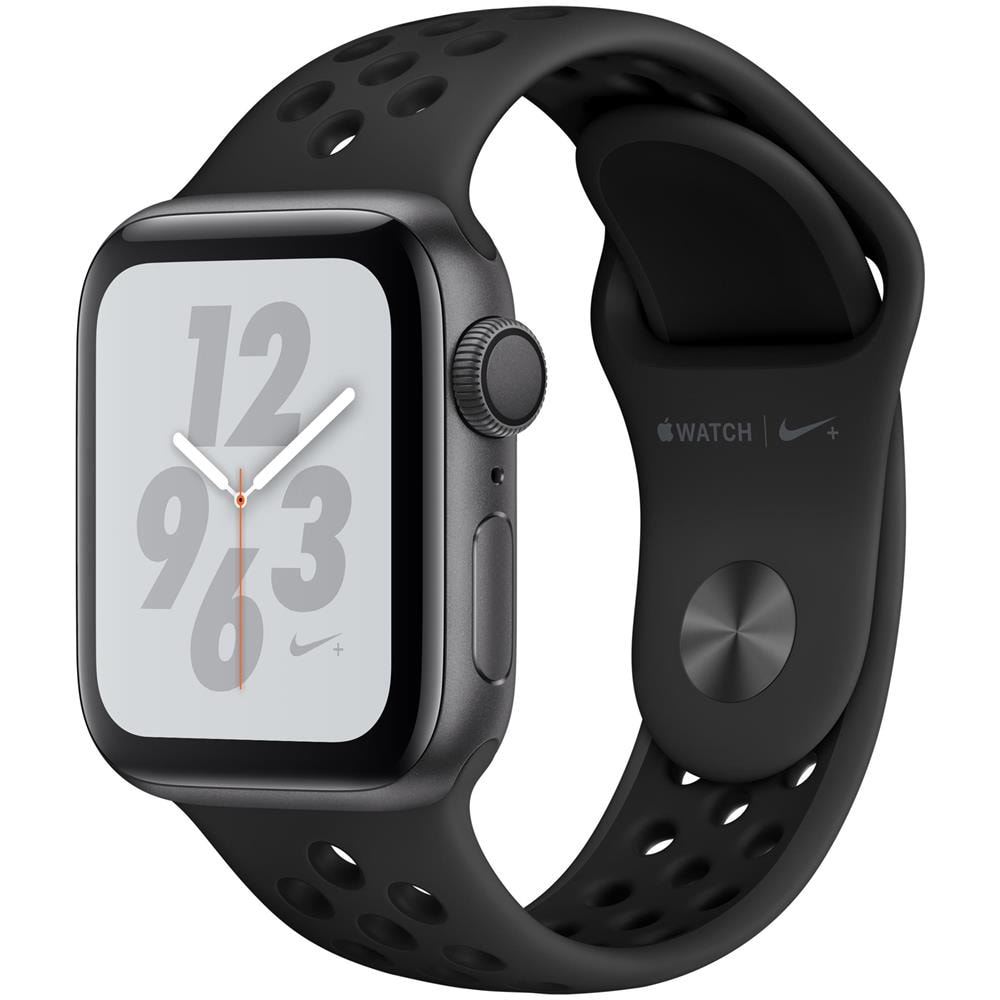 Smartwatch Watch Series 4 Nike+ Cassa in Alluminio Grigio Siderale da 40 mm con Cinturino Sport Antracite /Nero - Foto 3