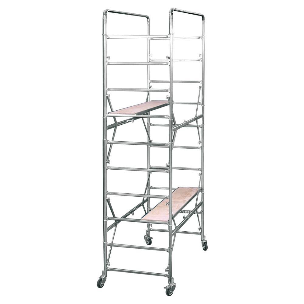 Trabattello In Acciaio Portata Max 120kg 2 Ruote Con Freno H300cm Gigant - Foto 1