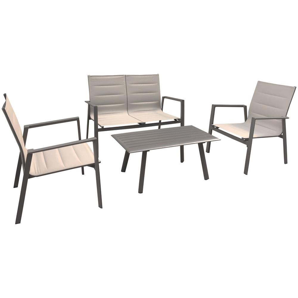 Exsilium - Salotto Da Giardino 4 Posti In Alluminio - Foto 1