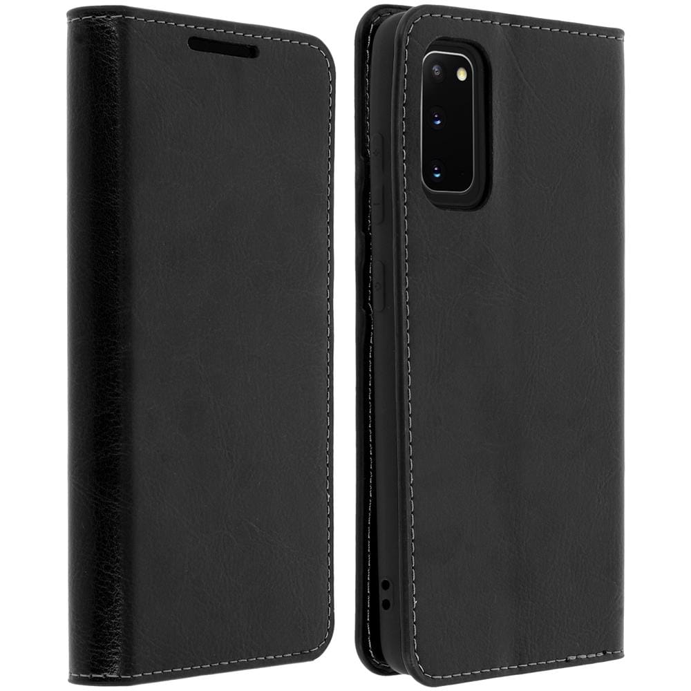 Custodia Samsung Galaxy S20pelle Portafoglio Funzione Stand - Nero - Foto 1
